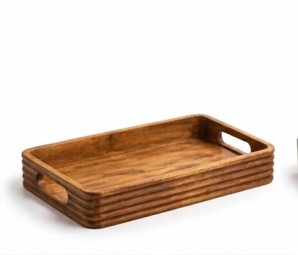Tray Wooden Carved 5
